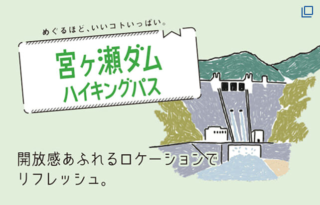 宮ヶ瀬ダムハイキングパス(外部リンク)