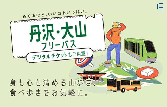 丹沢・大山フリーパス(外部リンク)